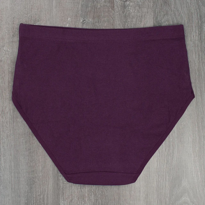Бавовняні жіночі трусики в рубчик Lavolle 5XL