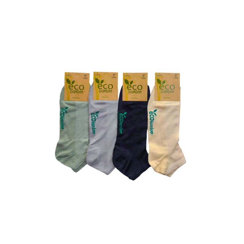 Чоловічі короткі бамбукові шкарпетки з сіткою Super Socks