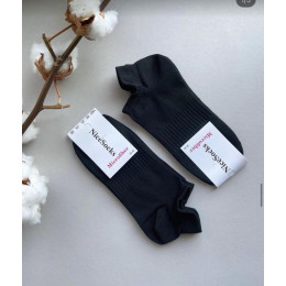 Жіночі короткі спортивні шкарпетки Micro Fiber (чорний)