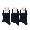 Чоловічі медичні шкарпетки без резинки високі Житомир Medical Line (чорний) 40-45 (12 пар)