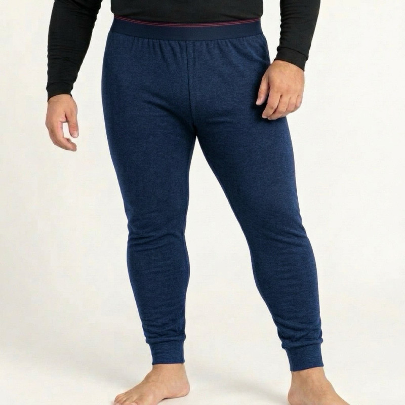 Термопідштанники чоловічі бавовняні батали Wenzhi 7XL, Синій